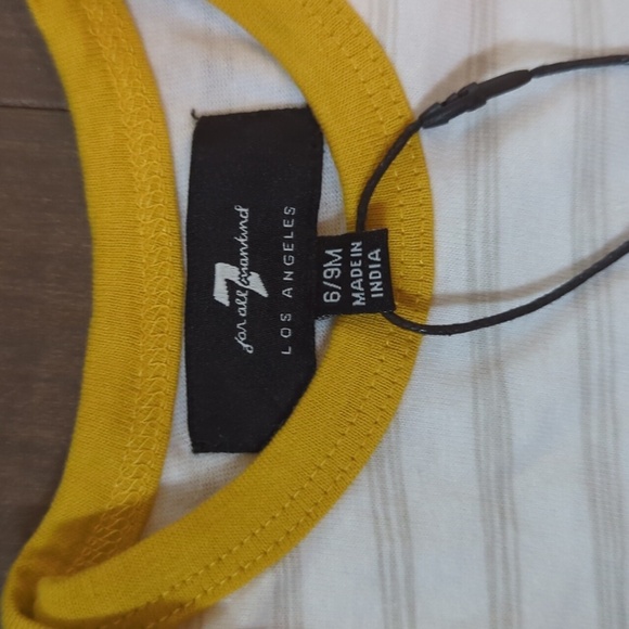 7 For All Mankind 6-9 Month Bodysuit and Hoodie - Picture 3 of 9